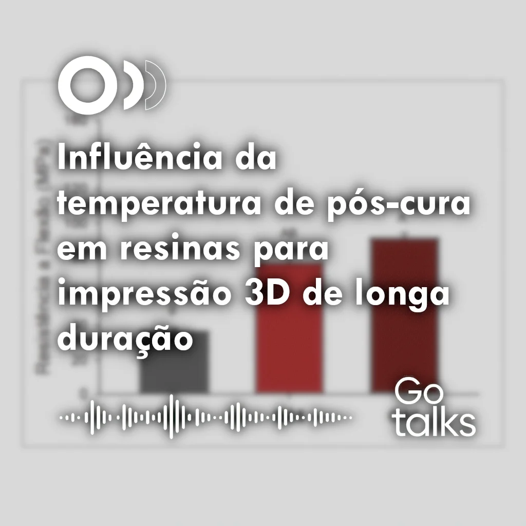 Influência da temperatura de pós-cura em resinas para impressão 3D de longa duração