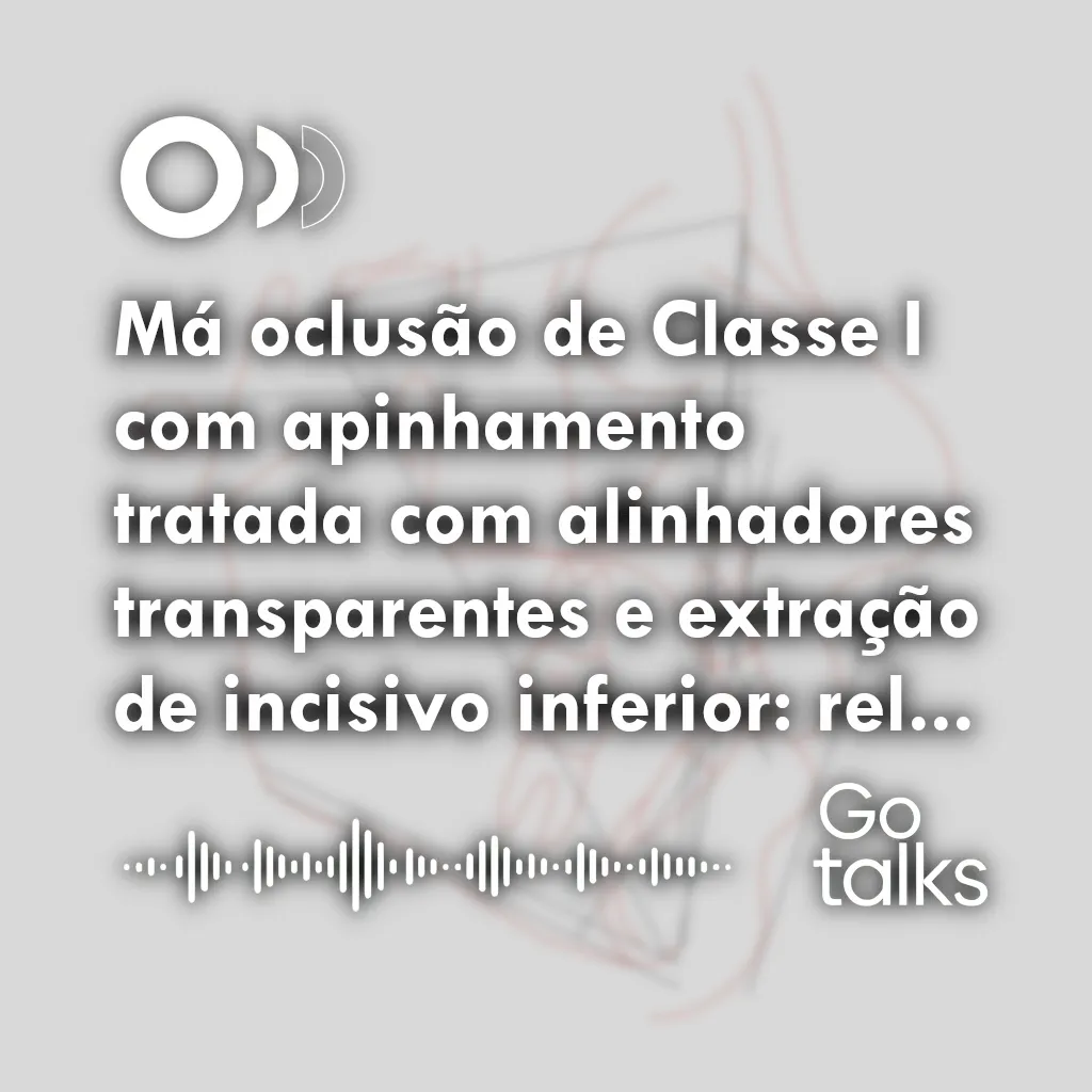 Má oclusão de Classe I com apinhamento tratada com alinhadores transparentes e extração de incisivo inferior: relato de caso