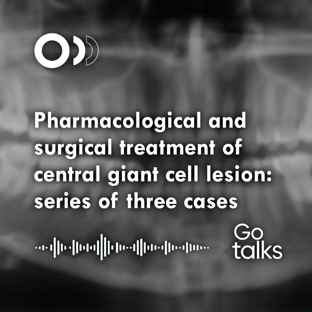Pharmacological and surgical treatment of central giant cell lesion: series of three cases