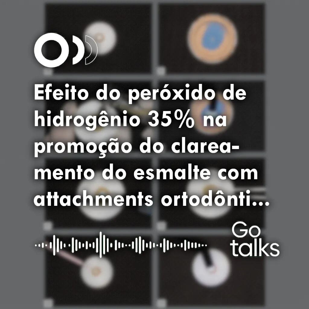 Efeito do peróxido de hidrogênio 35% na promoção do clareamento do esmalte com attachments ortodônticos colados na sua superfície