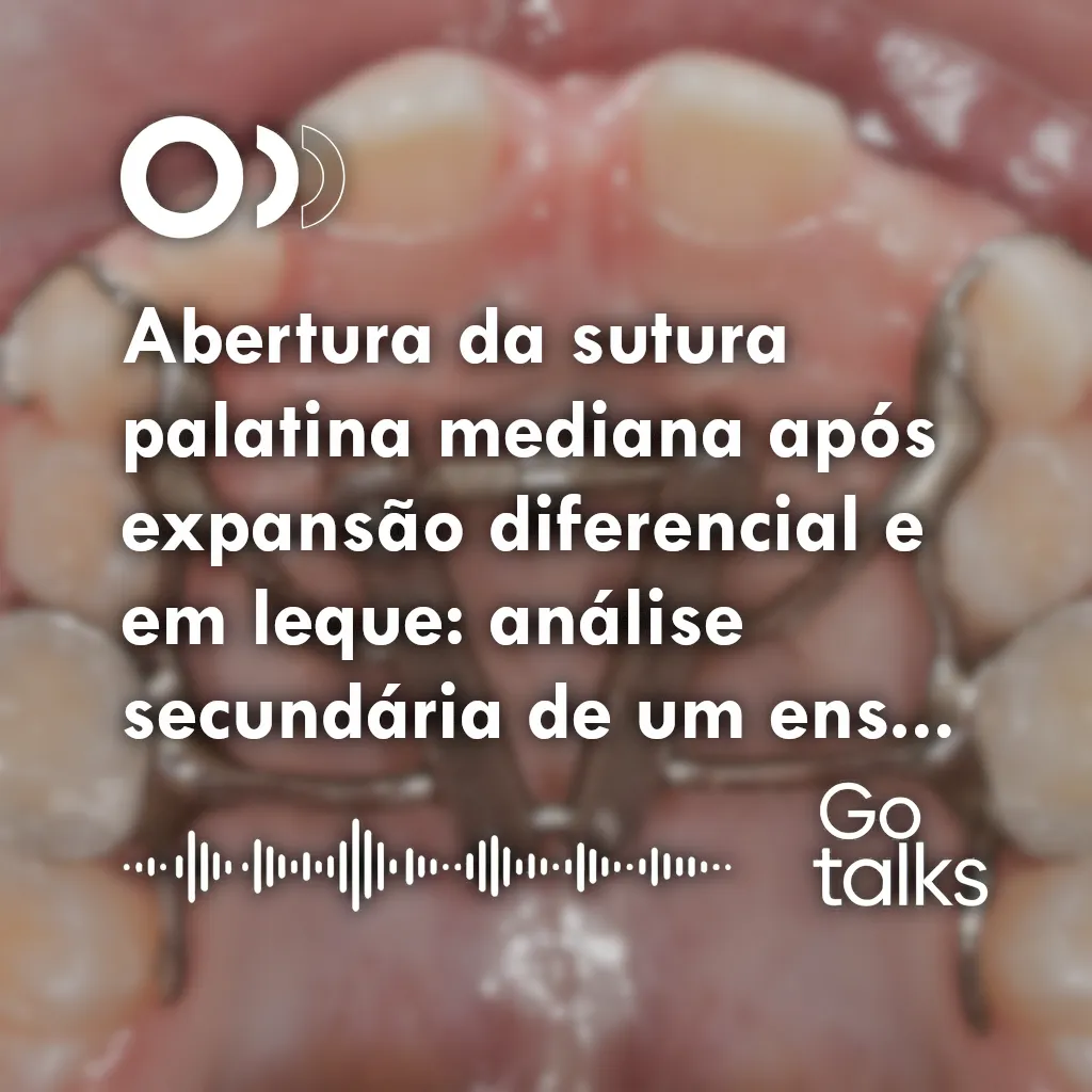 Abertura da sutura palatina mediana após expansão diferencial e em leque: análise secundária de um ensaio clínico randomizado