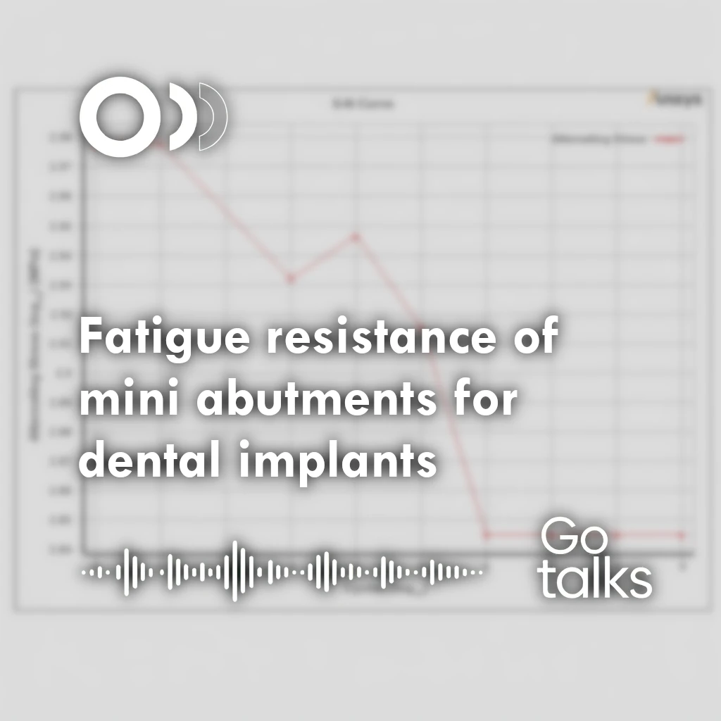 Fatigue resistance of mini abutments for dental implants
