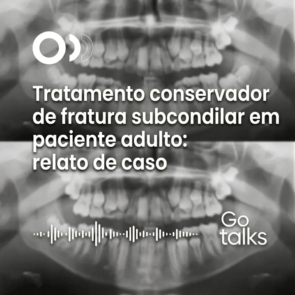 Tratamento conservador de fratura subcondilar em paciente adulto: relato de caso